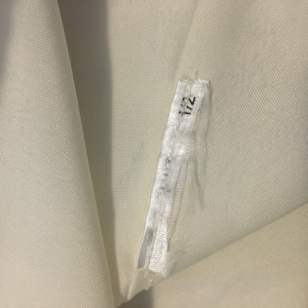 Banana Republic Bi-Layer Chiffon White Tank Top Black Band Shoulder Straps Small - Picture 8 of 13